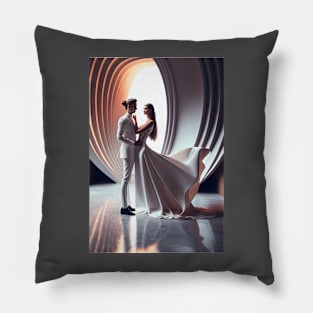 Dancing Princess Painting Pillow