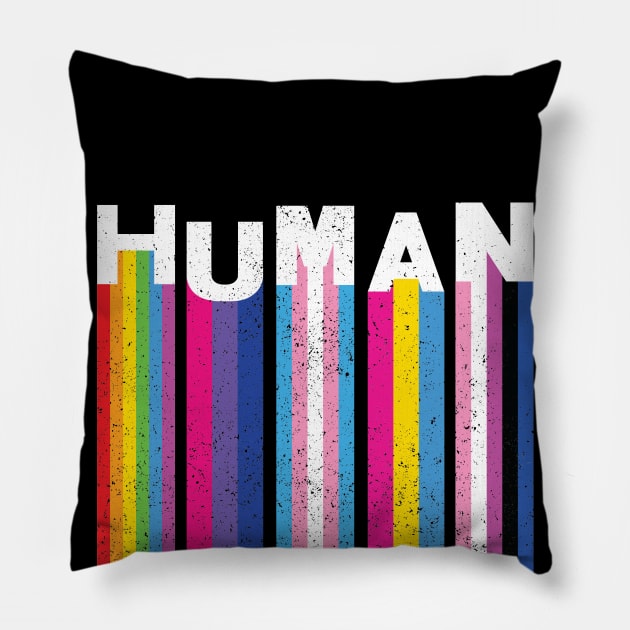 LGBT Pride Flags Human Pillow by Geektopia