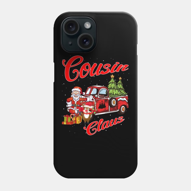 Cousin Claus Santa Car Christmas Funny Awesome Gift Phone Case by intelus