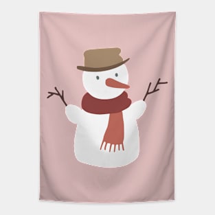 Snowman Tapestry