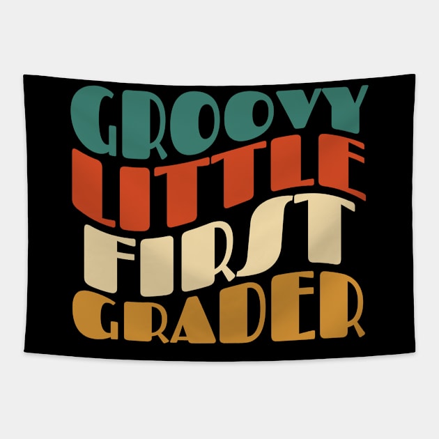 Groovy Little First Grader Tapestry by Myartstor 