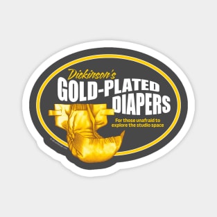 Gold-Plated Diapers Magnet