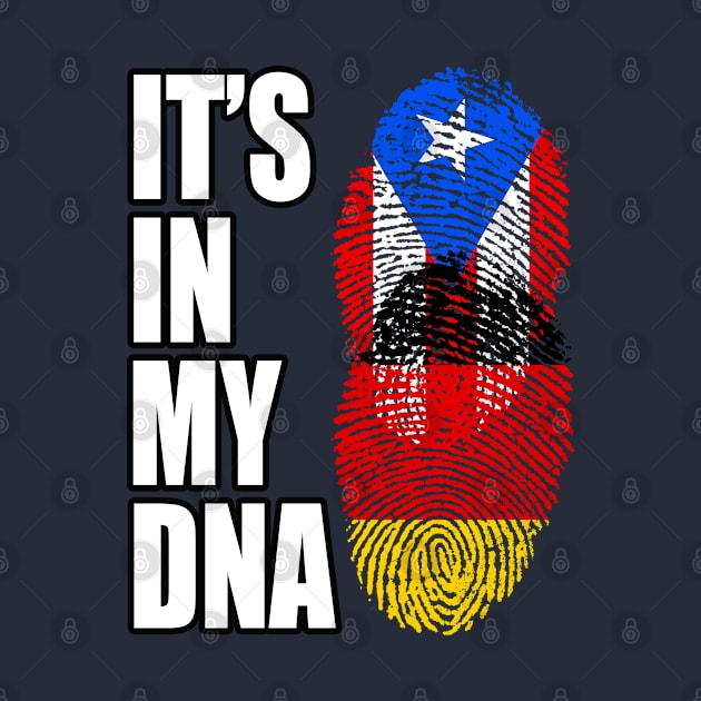 Germany and Puerto Rican Mix DNA Heritage by Just Rep It!!