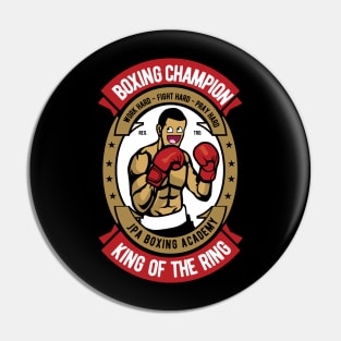 King of the Ring Pin