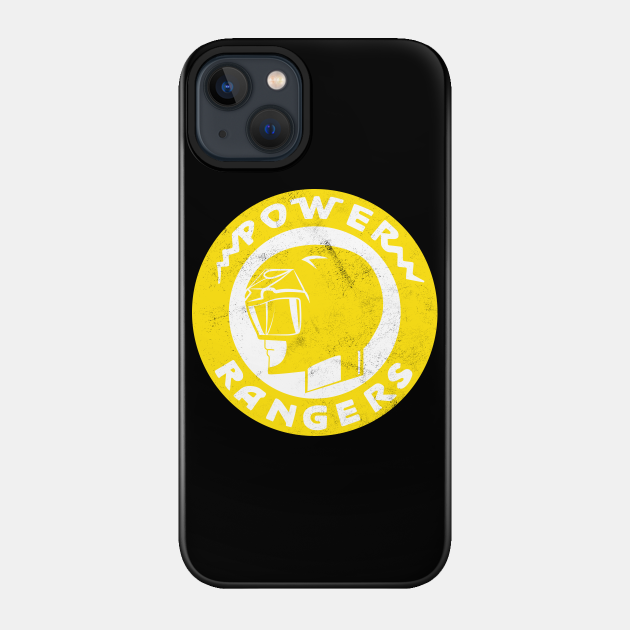 yellow ranger - Yellow Ranger - Phone Case