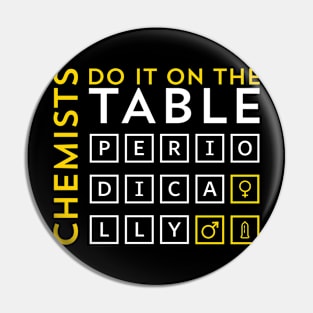 Chemist do it on the Table Pin