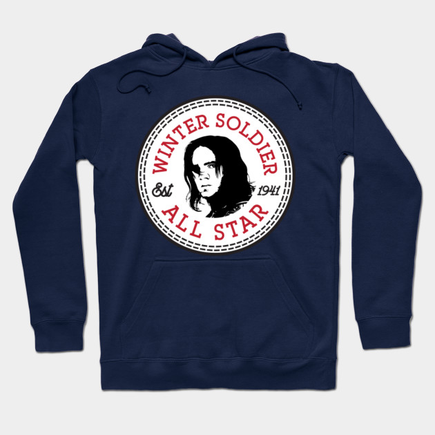 Winter Soldier All Star Converse Logo Converse All Star Hoodie