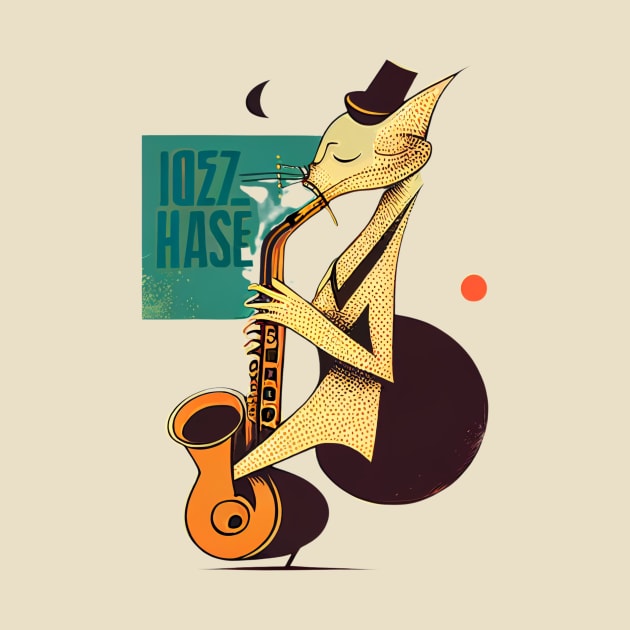 Jazz Cat by Little Donkey Apparel
