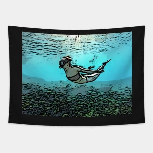 Snorkeling Tapestry