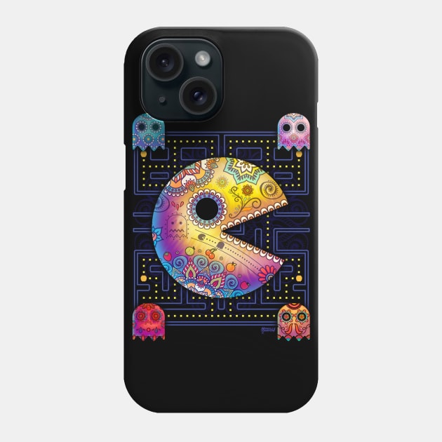 Pac Muertos Phone Case by MoniWolf