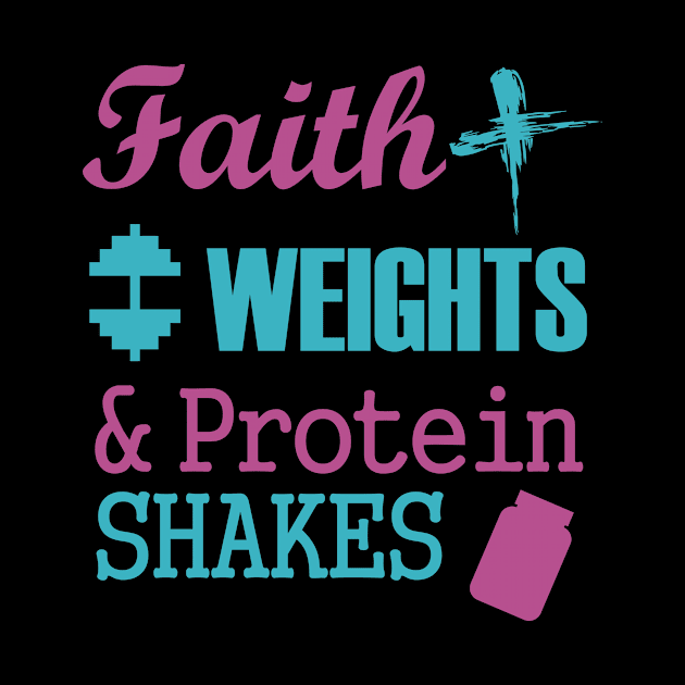 Faith Weights And Protein Shakes by Lin Watchorn 