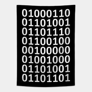 Secret Binary Code - Dark Tapestry