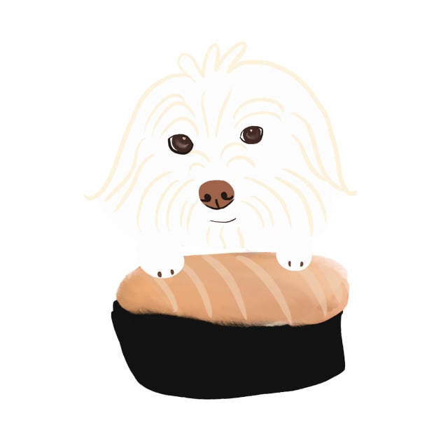 Sushi Dog by PatternbyNOK