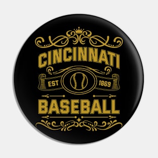 Vintage Cincinnati Baseball Pin