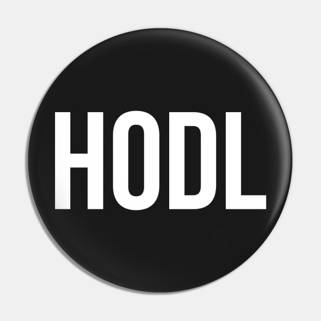 HODL Pin by cryptogeek