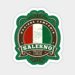 Salerno - Retro Italian Region Design Magnet