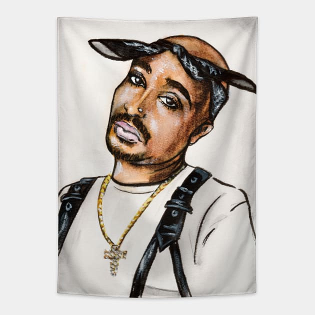 American rapper Tapestry by Svetlana Pelin