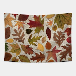 Autumn Leaf Speckle Tapestry