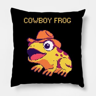 Cowboy Frog Pillow