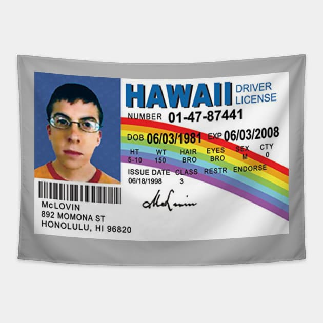 McLovin Tapestry by Virly