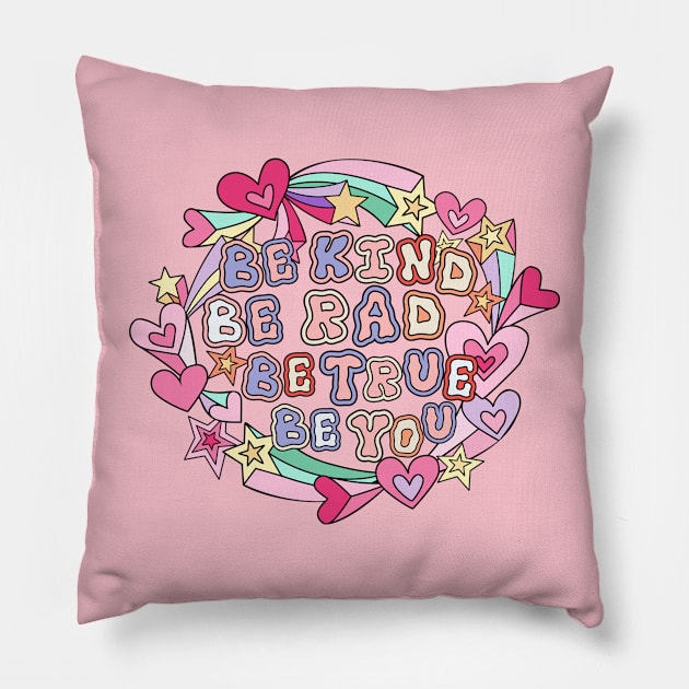 Be Yourself Pillow by THINK. DESIGN. REPEAT.