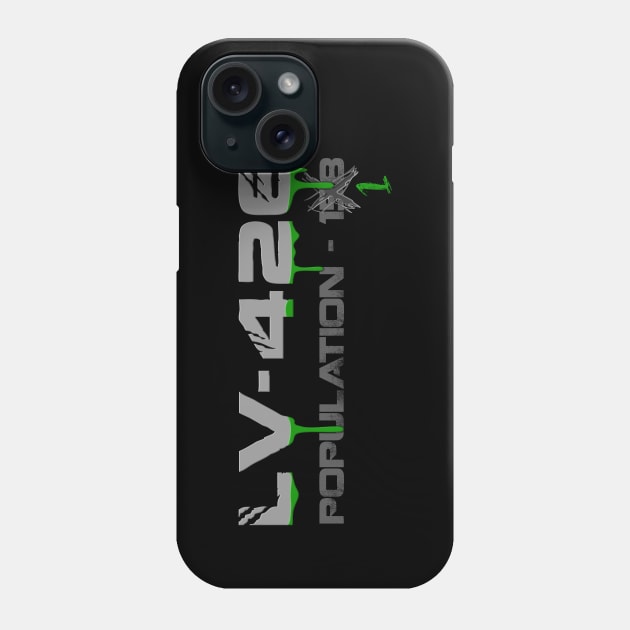 LV-426 Colony Sign Phone Case by BoneheadGraphix