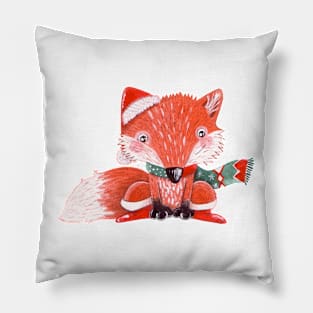 Chrismas Fox Pillow