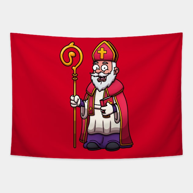 Sint Nicolaas Tapestry by TheMaskedTooner