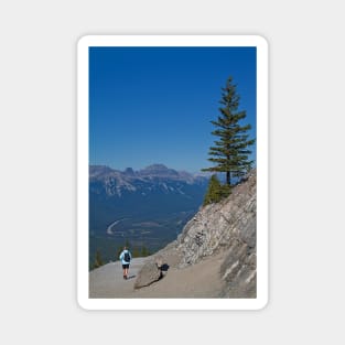 Canada. Banff National Park. Sulphur Mountain. Loneliness of Two. Magnet