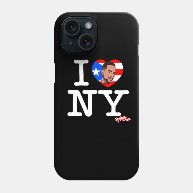 DJ Mike Marquez PR (Red) Phone Case by DJ Mike Marquez