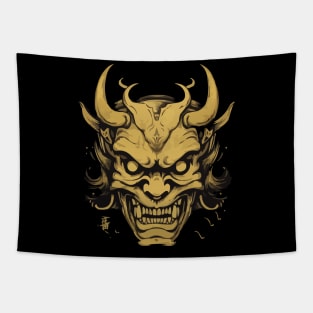 Hannya ( Gold Version ) Tapestry