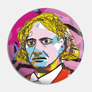 Charles Baudelaire IX B Pin