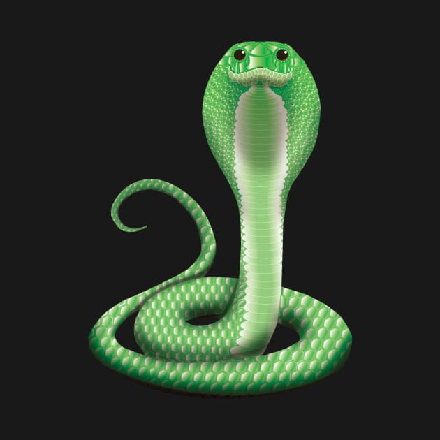 Green Cobra by Wickedcartoons