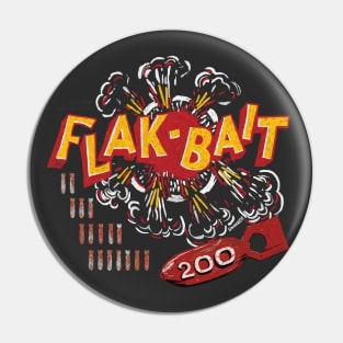 Flak-Bait Nose Art Pin