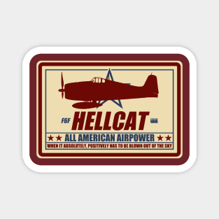 WW2 F6F Hellcat Magnet