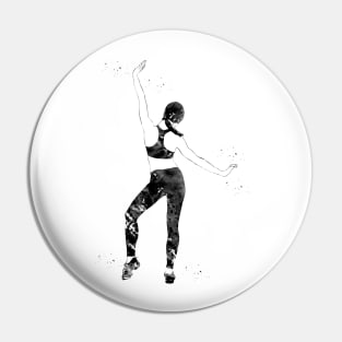 Fitness woman Pin