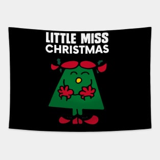 LITTLE MISS CHRISTMAS Tapestry