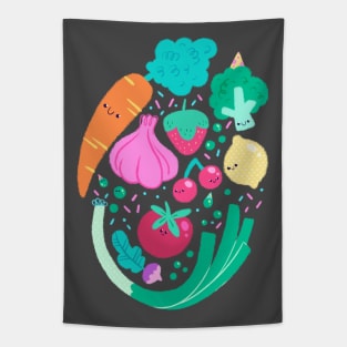 Veggies party Tapestry