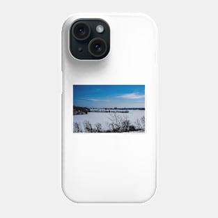 Burlington Bay Frozen over 2022 Phone Case