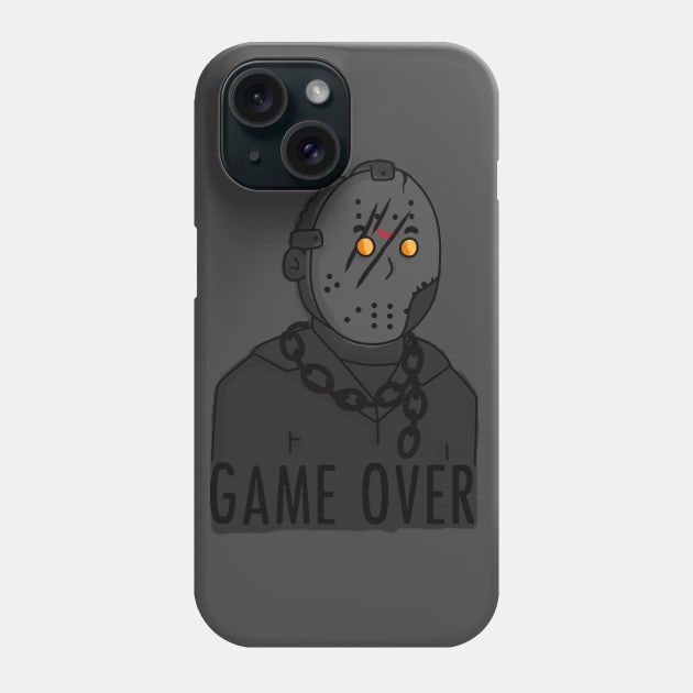 Game Over Savini Phone Case by ProtonFactories