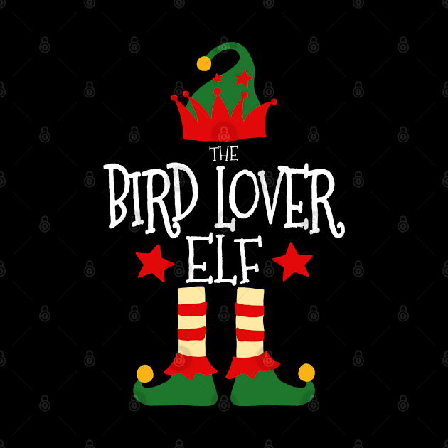 Bird Lover Elf Matching Family Group Christmas Party Pajamas by uglygiftideas