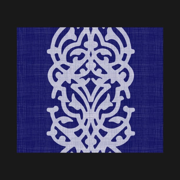 Indigo Large Arabesque by BessoChicca