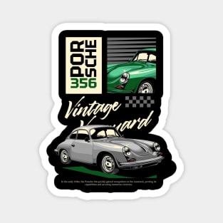 Porsche 356 Fan Magnet