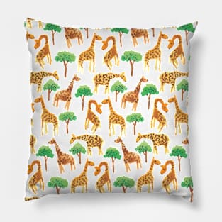 Bubbly Giraffe Pillow