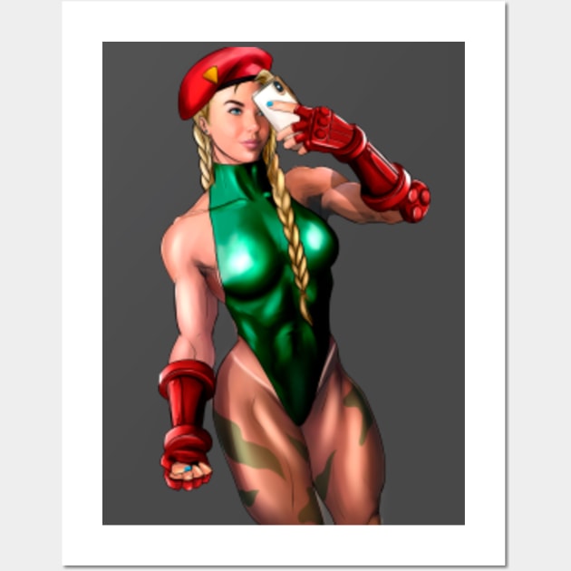 Cammy - Street Fighter II Poster for Sale by TheRedMoth