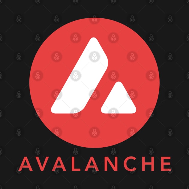 Avalanche  Crypto Cryptocurrency AVAX  coin token by JayD World