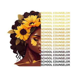 Black School Counselor Appreciation Week T-Shirt