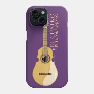 El Cuatro Puertorriqueño Phone Case