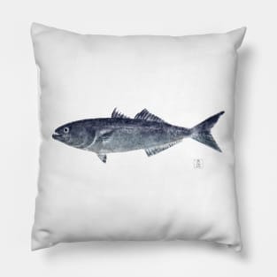 Bluefish (color) Pillow