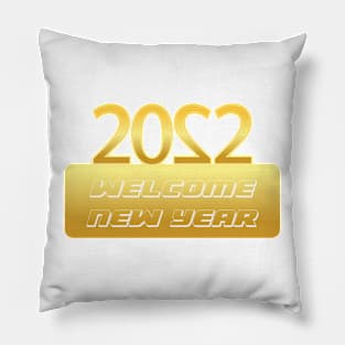 Welcome New Year Pillow